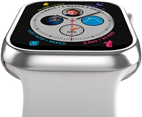 מקרה מגן התואם לסדרת Apple Watch 3/2 / 1 - [42 ממ] | כיסוי מגן דק, משקל קל וזעזוע סופג עם מגן מסך TPU